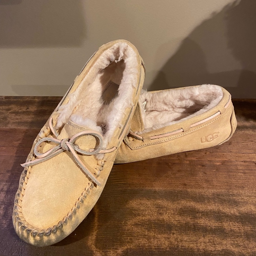 Ugg slip on loafers moccasins